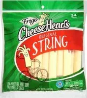 Mängden socker i Cheese heads low moisture part skim mozzarella