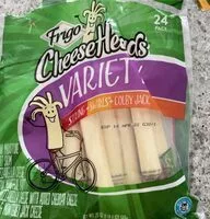 Mängden socker i Varity string + swirls+colby jack