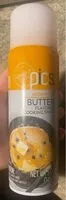 Mängden socker i Butter flavor spray