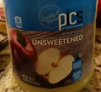 Mängden socker i Unsweetened Apple Sauce