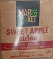 Mängden socker i Sweet apple cider