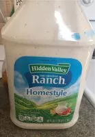 Mängden socker i Homestyle Ranch Dressing