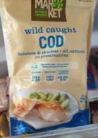 Mängden socker i Wild Caught Cod