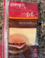 Mängden socker i Deli Style Sliced Cheese Mozzarella Low Moisture Part-Skim