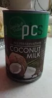 Mängden socker i Pics coconut milk