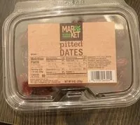 Mängden socker i Pitted dates