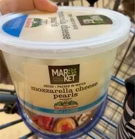 Mängden socker i Mozzarella cheese pearls