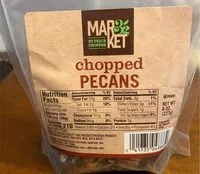 Mängden socker i Chopped Pecans