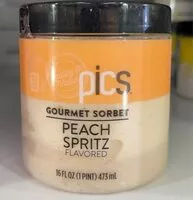 Mängden socker i Gourmet Sorbet Peach Spritz