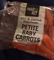Mängden socker i Baby carrots