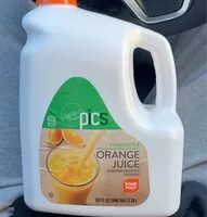 Mängden socker i Homestyle Orange Juice