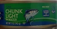 Mängden socker i Tuna Chunk Light in water