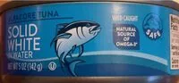 Mängden socker i Solid White Tuna in Water