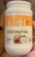 Mängden socker i Pics Refined coconut oil