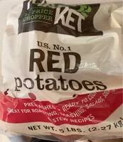 Mängden socker i Red potatoes