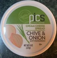 Mängden socker i Cream Cheese Spread Chive & Onion