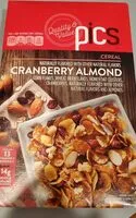 Mängden socker i PICS CRANBERRY ALMOND CEREAL