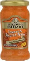 Mängden socker i Tomato ricotta pesto