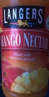 Mängden socker i Langers Mango Nectar