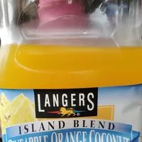 Mängden socker i Langers Island Blend Pineapple Orange Coconut