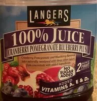 Mängden socker i Cranberry Pomogranate Blueberry Plus