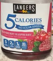 Mängden socker i Cranberry Raspberry