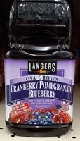 Mängden socker i Cranberry pomegranate blueberry