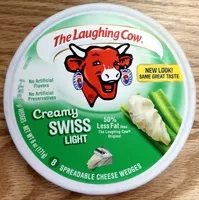Mängden socker i Spreadable cheese wedges