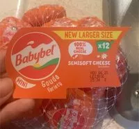 Mängden socker i Babybel Gouda variety