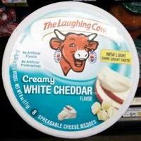 Mängden socker i Creamy spreadable cheese wedges