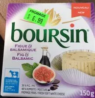 Mängden socker i Boursin Figue & Balsimiqur