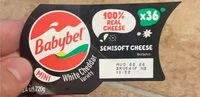 Mängden socker i Babybel White Cheddar