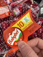 Mängden socker i Babybel, semisoft cheese, original