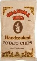 Mängden socker i Grandma utz's handcooked potato chips