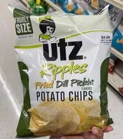 Mängden socker i Utz Ripples Fried Dill Pickle