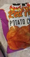 Mängden socker i Utz Red hot potato chips