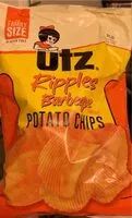 Mängden socker i Utz ripples barbeque potato chips