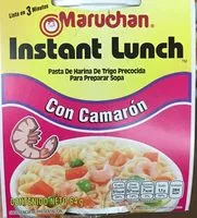 Mängden socker i Instant Lunch con Camarón