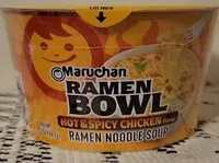 Mängden socker i Bowl hot spicy chicken