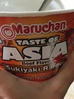 Mängden socker i Taste of asia sukiyaki ramen
