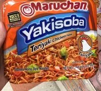Mängden socker i Yakisoba teriyaki chicken flavor