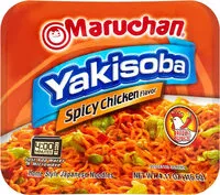 Mängden socker i Yakisoba spicy chicken flavor
