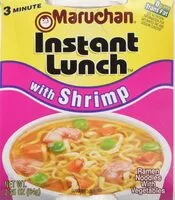 Mängden socker i Maruchan instant lunch with shrimp