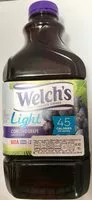 Mängden socker i Light concord grape juice beverage, light concord grape