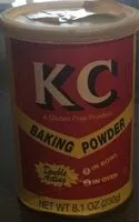 Mängden socker i Kc baking powder