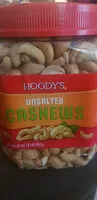 Mängden socker i unsalted cashews