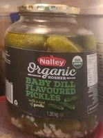 Mängden socker i Baby dill pickles