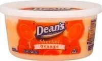 Mängden socker i Country Fresh, Sherbet, Orange