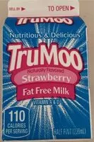 Mängden socker i Fat free milk strawberry