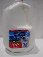 Mängden socker i Whole milk vitamin d